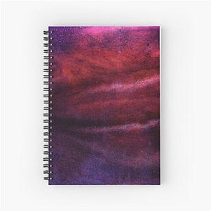 Deep Purple Galaxy  Spiral Notebook