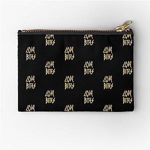 Def Leppard Valentine's Day Card - Love Bites Design Zipper Pouch