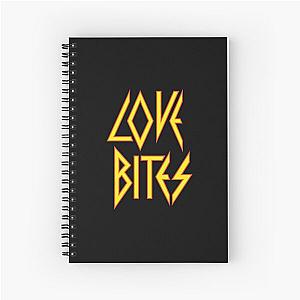 Def Leppard Valentine's Day Card - Love Bites Design Spiral Notebook