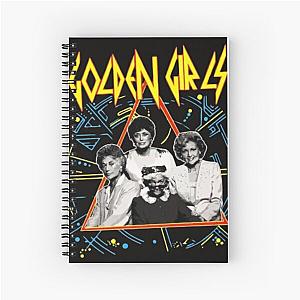 Def Leppard Golden Girls Spiral Notebook