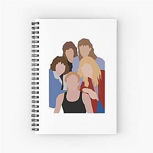 Def Leppard Group Photo Spiral Notebook