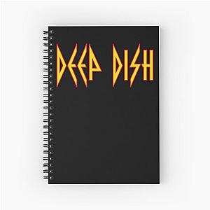 Deep Dish Pizza Def Leppard Pizza Lover Spiral Notebook