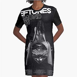 Alternative Metal Band Graphic T-Shirt Dress