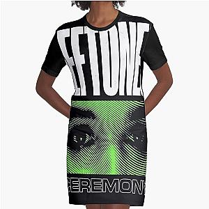 Alternative Metal Band Graphic T-Shirt Dress