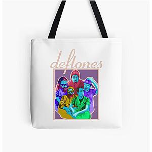 hands deftones devil deftones horns deftones vetruvian deftones All Over Print Tote Bag