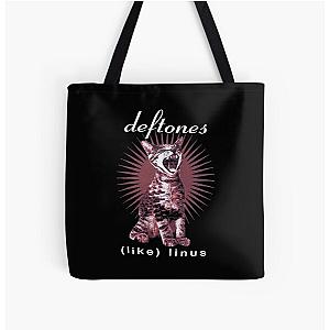 Deftones Living Are Good All Over Print Tote Bag