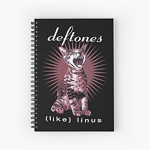 Deftones Living Are Good Spiral Notebook