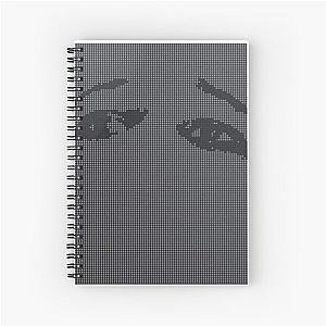 man deftones deftones skull deftones skulls deftones anatomy Spiral Notebook