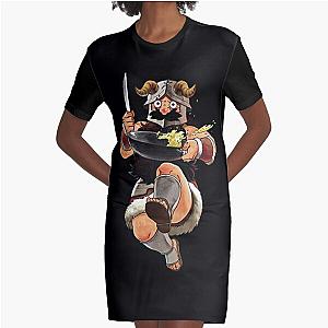 Senshi Delicious in dungeon Graphic T-Shirt Dress