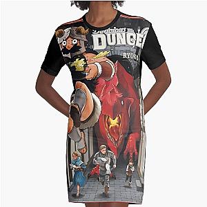  Delicious in Dungeon - Cover image Graphic T-Shirt Dress