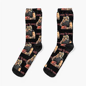 Funny Delicious In Dungeon Senshi Socks