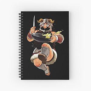 Senshi Delicious in dungeon Spiral Notebook