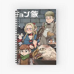 Delicious in Dungeon - Cover image Spiral Notebook