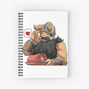 delicious in dungeon senshi Spiral Notebook