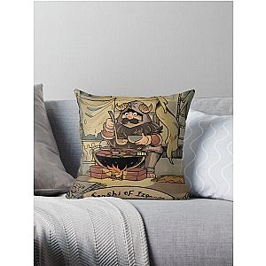 Dungeon Meshi   Delicious in Dungeon - Senshi Cooking Throw Pillow