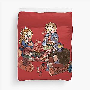 Dungeon Meshi Delicious in Dungeon lets eat! Duvet Cover