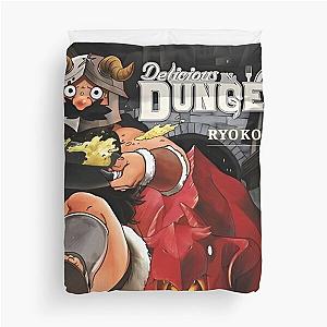  Delicious in Dungeon - Cover image Duvet Cover