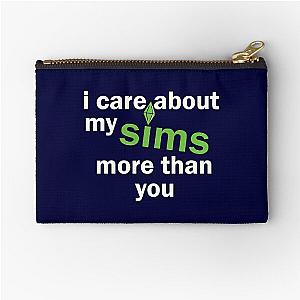 Sims 4 Sass Zipper Pouch