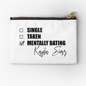 Mentally Dating Kayla Sims Zipper Pouch