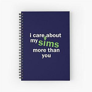 Sims 4 Sass Spiral Notebook