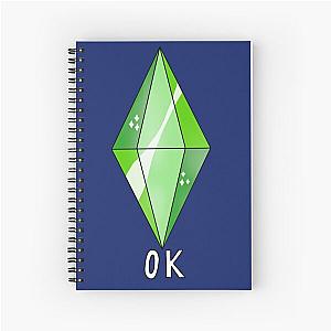 Sims 4 OK Loading Screen Spiral Notebook