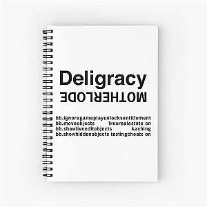 Deligracy Merch Motherlode Spiral Notebook