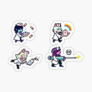 Deltarune Medical Outfits Sticker