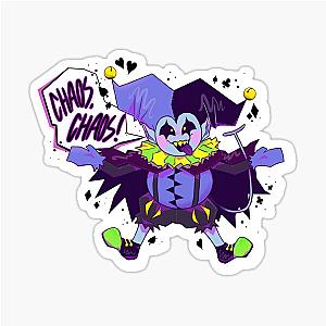 Jevil Deltarune Sticker