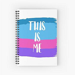 This Is Me - Colourful Demi Lovato Inspired Design Spiral Notebook