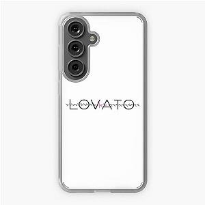 Demi Lovato Name Design Samsung Galaxy Soft Case