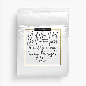 Demi Lovato - Dancing With The Devil - Quote 1 Style 3 Duvet Cover