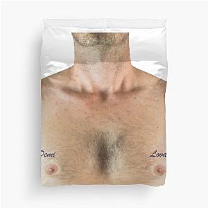 Demi Lovato Chest Tattoo Duvet Cover