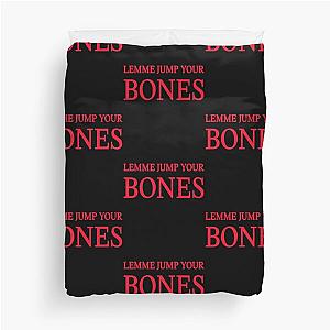 Demi Lovato - BONES Lyrics Long Sleeve Duvet Cover