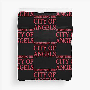 Demi Lovato - CITY OF ANGELS Lyrics Long Sleeve Duvet Cover