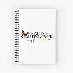 DEMI LOVATO THE ART OF STARTING OVER Spiral Notebook