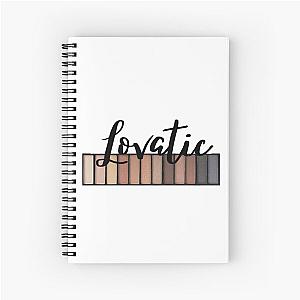 Demi Lovato Eyeshadow Palette Lovatic Design Spiral Notebook