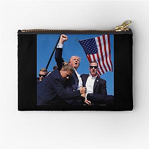 Trump demolition ranch Shot Zipper Pouch