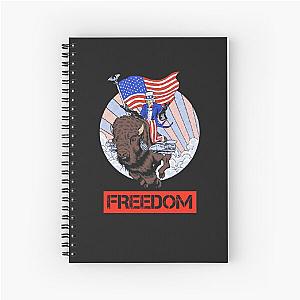 Demolition Ranch Freedom 59 Spiral Notebook