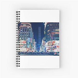 Shinjuku Lights Spiral Notebook