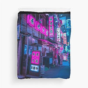 Omoide Yokocho Shinjuku Tokyo Area Duvet Cover