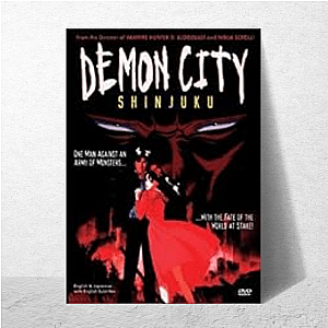 Necromancer Vibes Only Demon City Shinjuku Posters