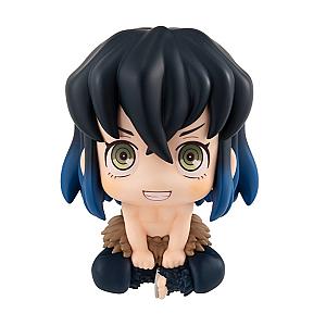 7cm Inosuke Mini Sitting Doll Japan Anime Demon Slayer Figure Toy