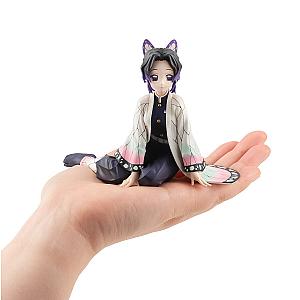 7cm Shinobu Demon Slayer Sitting Anime Figure Toys