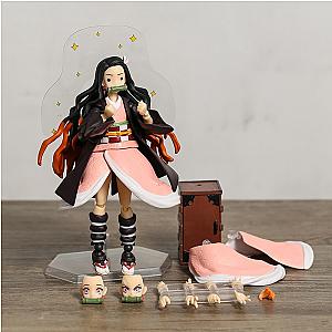 15cm Kamado Nezuko Demon Slayer Action Figure Movable Model Toy