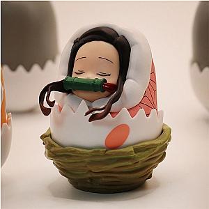 8.5CM Nezuko Sleeping In Egg Cute Anime Demon Slayer Figure Toy