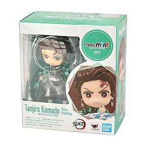 10cm Tanjiro Kamado Mini Demon Slayer Anime Figure Toy
