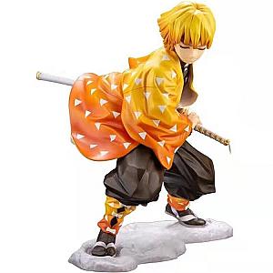 15cm Zenitsu Action Demon Slayer Anime Figure Toy