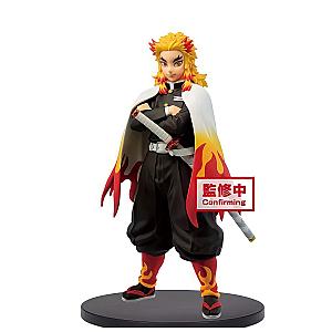 15cm Rengoku Kyoujurou Standing Demon Slayer Anime Figure Toy