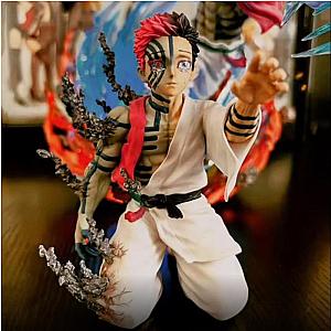 15cm Akaza Anime Demon Slayer Action Figure Toy