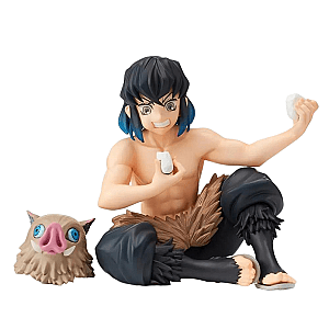 Inosuke Hashibira Sitting Demon Slayer Action Figure Toy